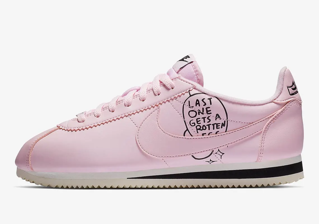Giày Nike Nathan Bell x Classic Cortez 'Pink Foam' BV8165-600 - Ảnh 2