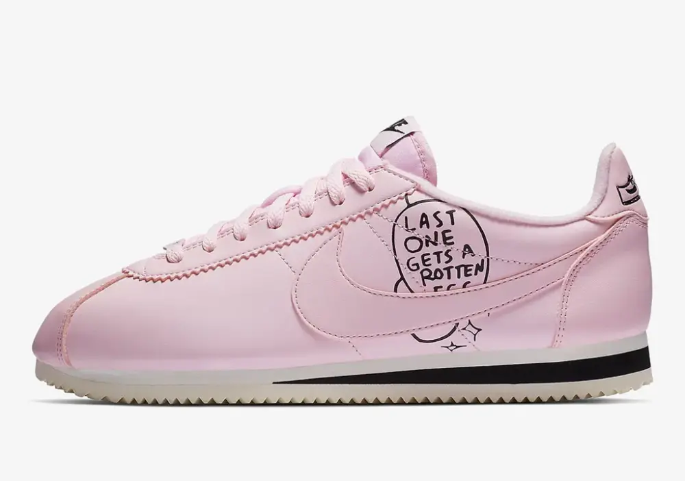 Alternative view of Giày Nike Nathan Bell x Classic Cortez 'Pink Foam' BV8165-600