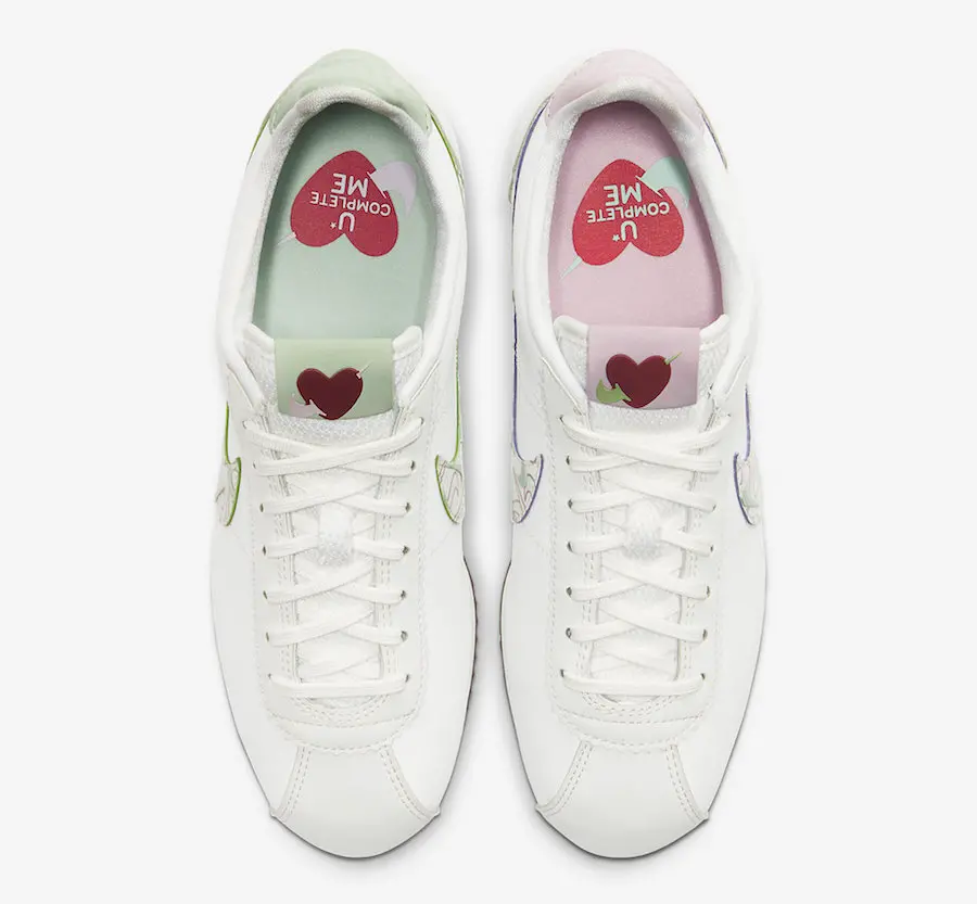 Giày Nike Wmns Classic Cortez SE 'Valentine' CI7854-100 - Ảnh 3