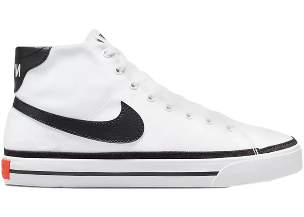 Giày Nike Court Legacy Canvas Mid 'White' DD0162-100