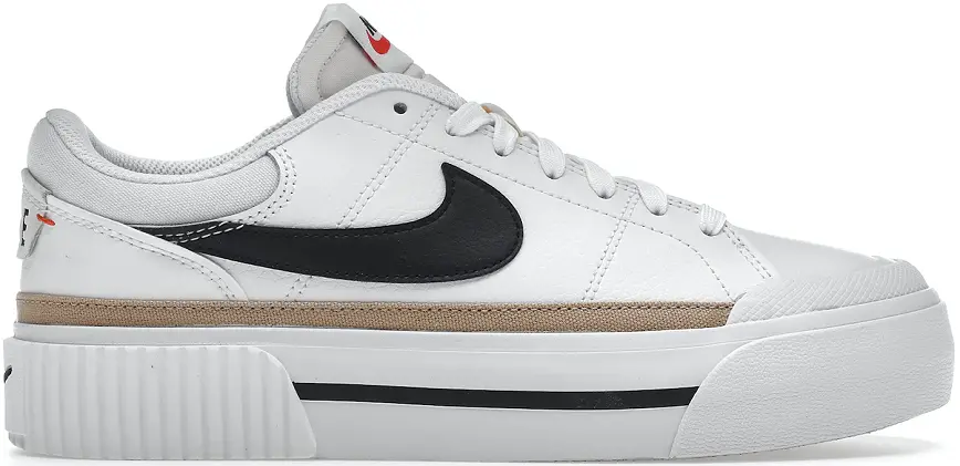 Giày Nike Court Legacy Lift 'White Black' DM7590-100