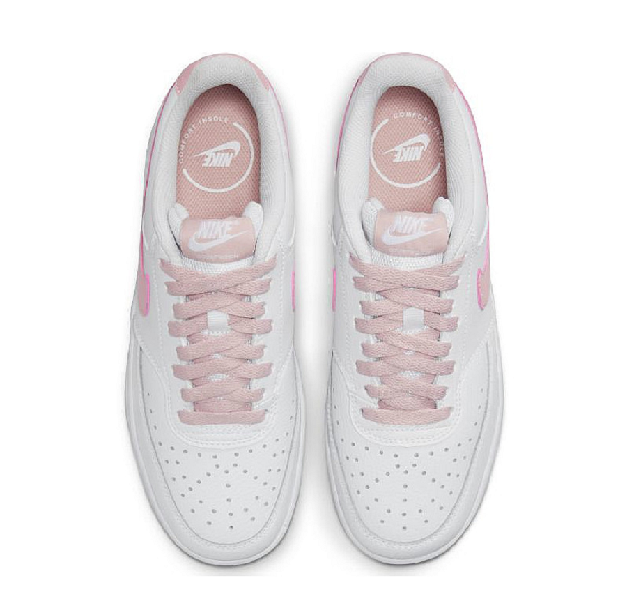 Giày Nike Court Vision Low 'White Pink Oxford' CD5434-113 - Ảnh 3
