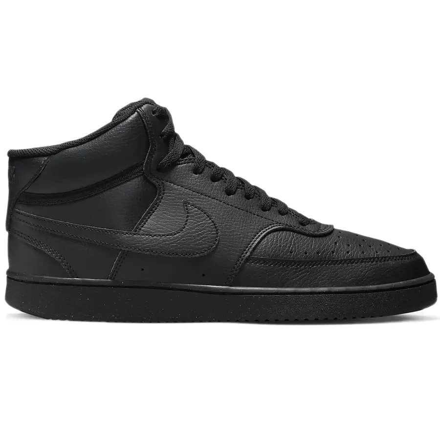 Giày Nike Court Vision Mid Next Nature Triple Black DN3577-003