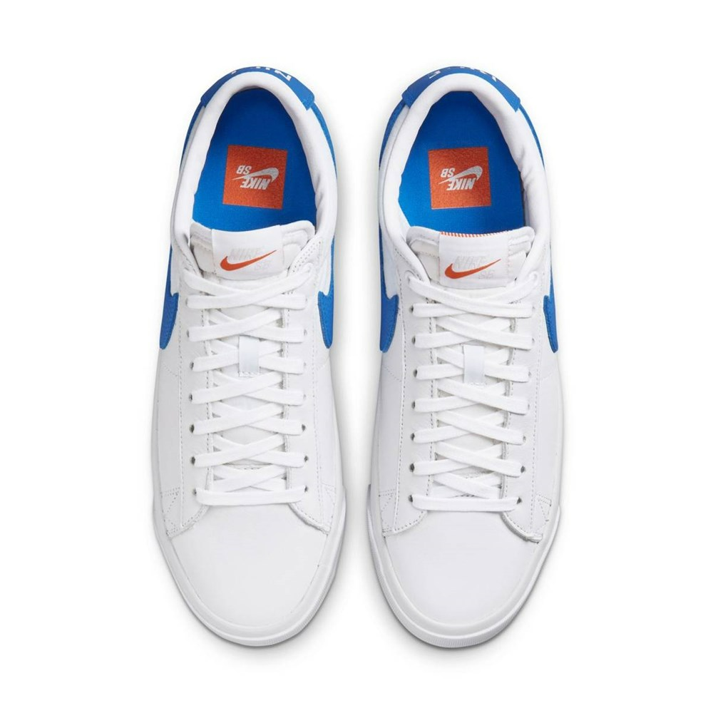 Giày Nike SB Zoom Blazer Low GT 'White Varsity Royal' DH5675-100 - Ảnh 5