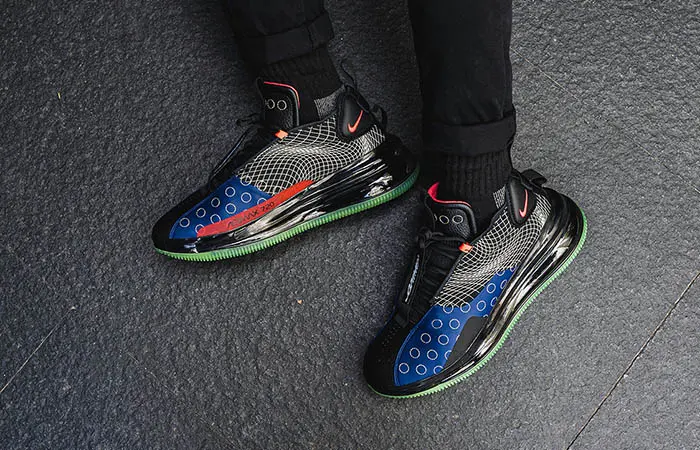 Alternative view of Giày Nike Air Max 720 Waves D/MS/X 'Blue Void' BQ4430-400