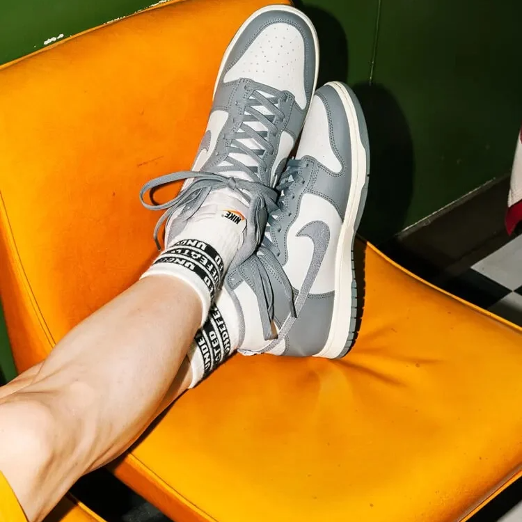 Giày Nike Dunk High Vintage 'Light Bone Grey' DM0582-001 - Ảnh 4