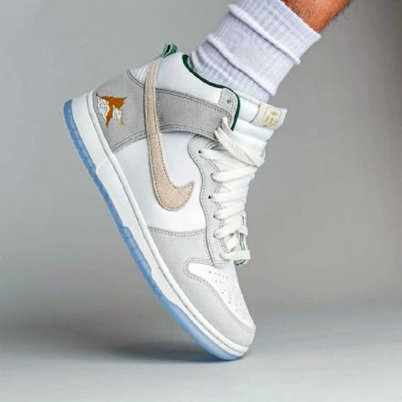 Giày Nike Dunk High Premium 'Gold Mountain' FD0776-100 - Ảnh 3