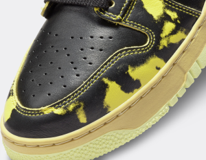 Alternative view of Giày Nike Dunk High 1985 SP Yellow Acid Wash DD9404-001