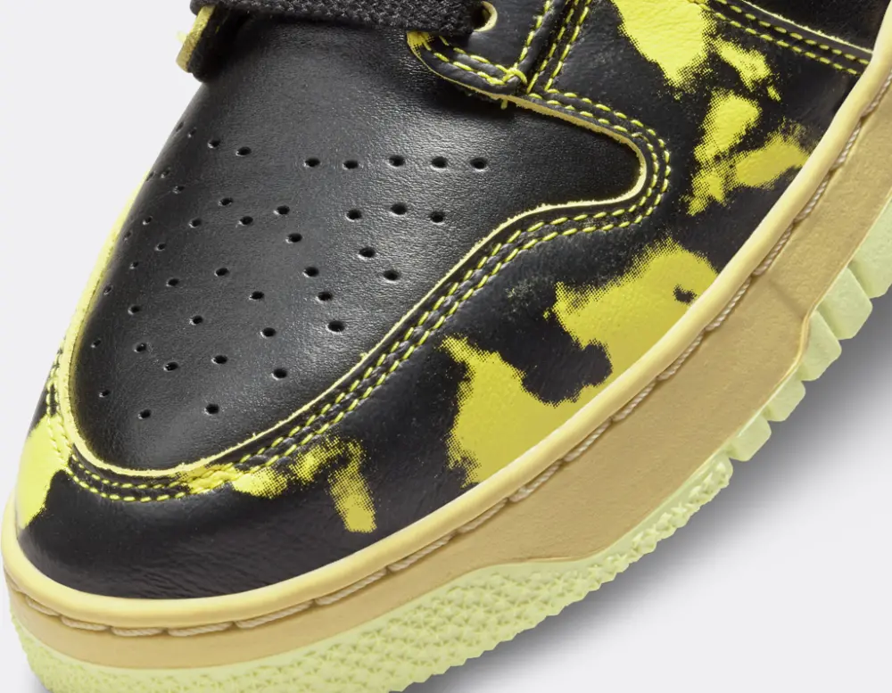 Alternative view of Giày Nike Dunk High 1985 SP Yellow Acid Wash DD9404-001