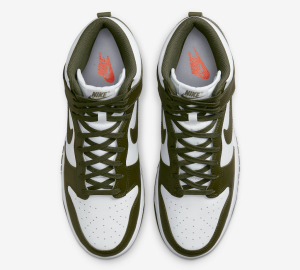 Alternative view of Giày Nike Dunk High Retro 'Cargo Khaki' DB2179-105