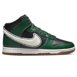Giày Nike Dunk High 'Chenille Swoosh Black Green' DR8805-001
