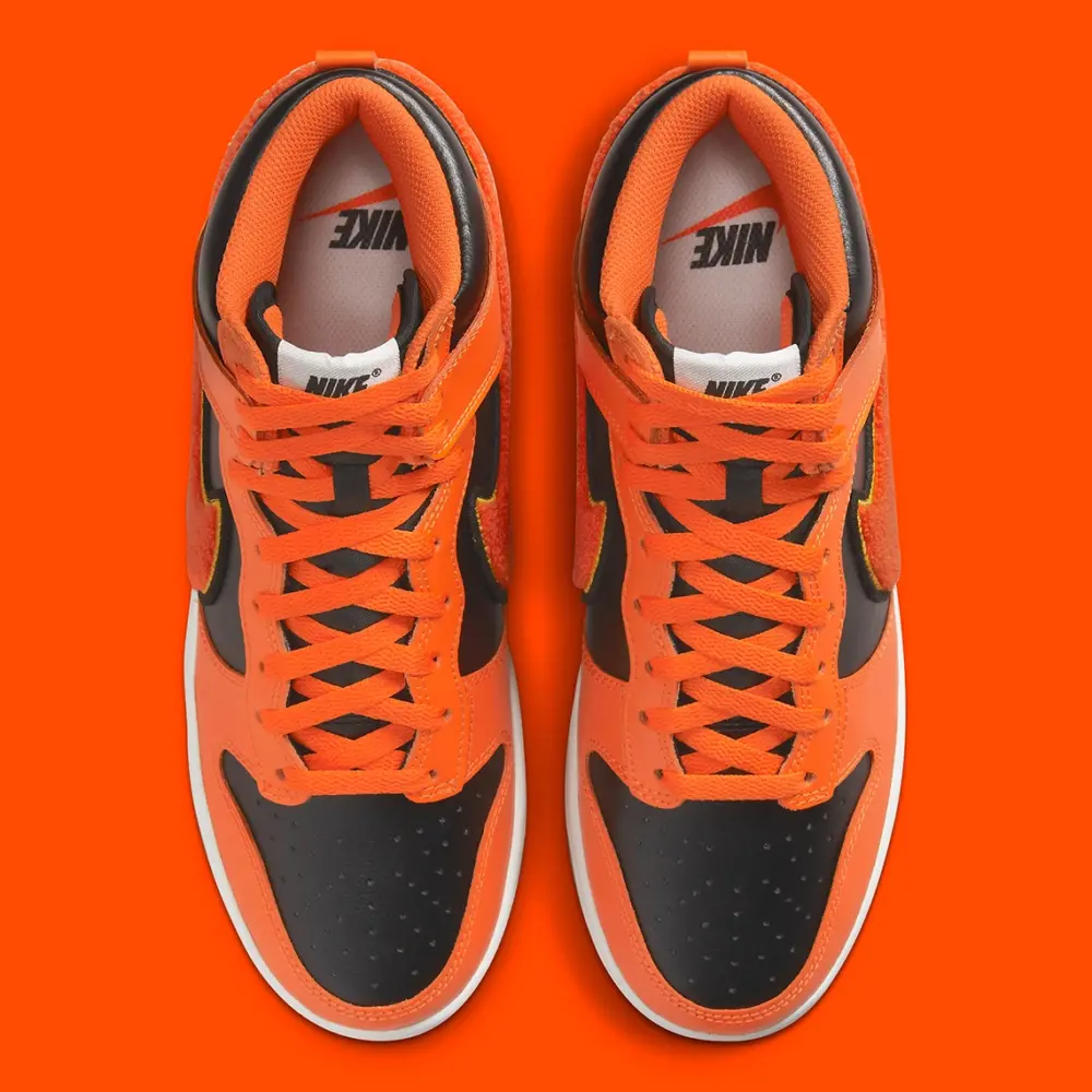 Giày Nike Dunk High GS 'Safty Orange' DB2179-004 - Ảnh 3