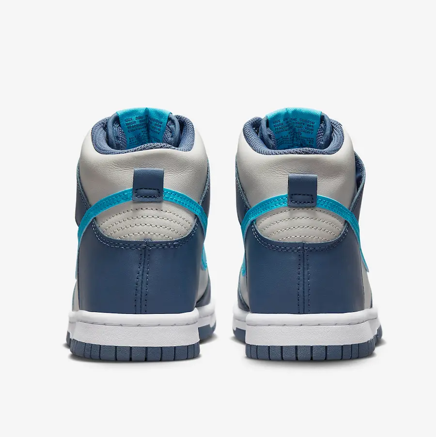 Giày Nike Dunk High Light Bone Diffused Blue (GS) DB2179-006 - Ảnh 5