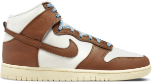 Giày Nike Dunk High PRM Pecan and Sail 'Brown' DQ8800-200