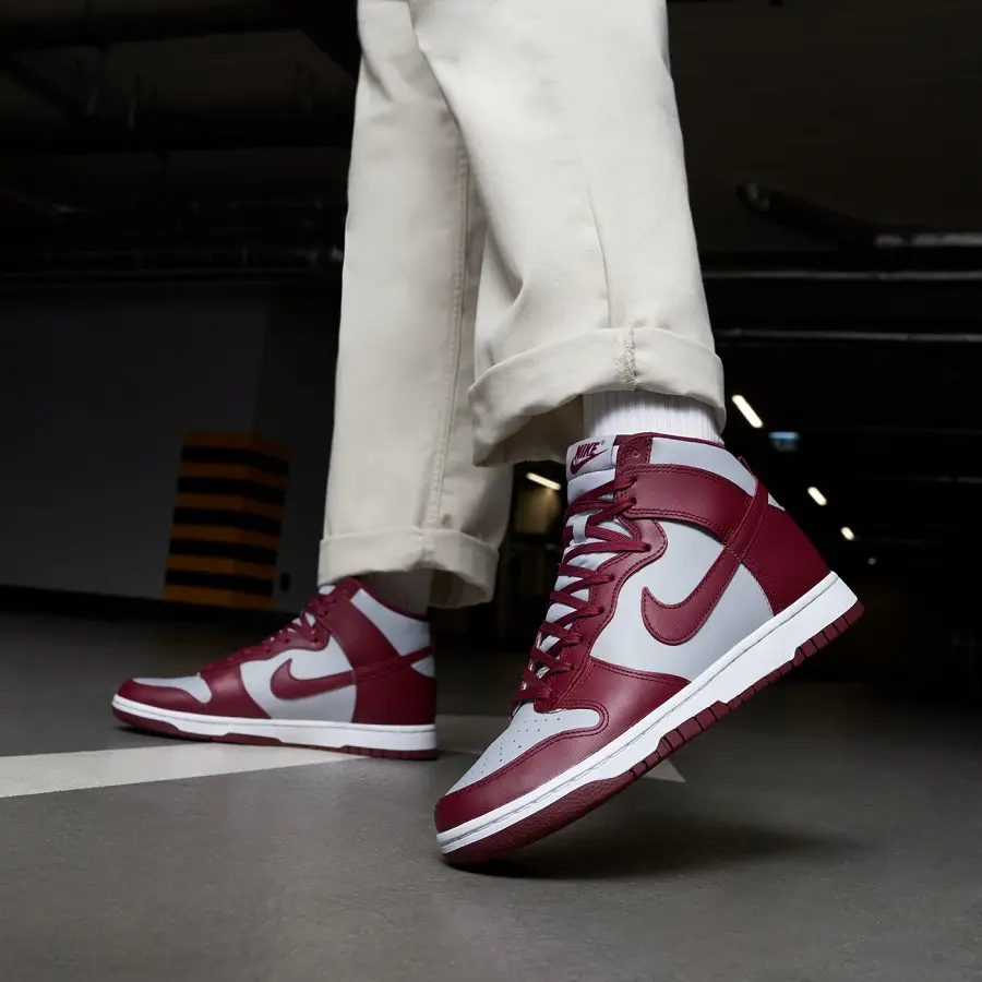 Giày Nike Dunk High Retro Dark Beetroot DD1399-600 - Ảnh 3