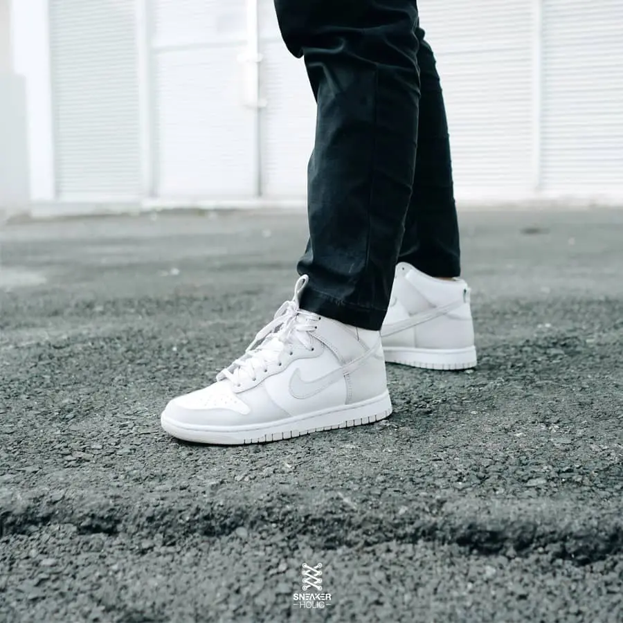 Giày Nike Dunk High 'Vast Grey' DD1399-100 - Ảnh 5