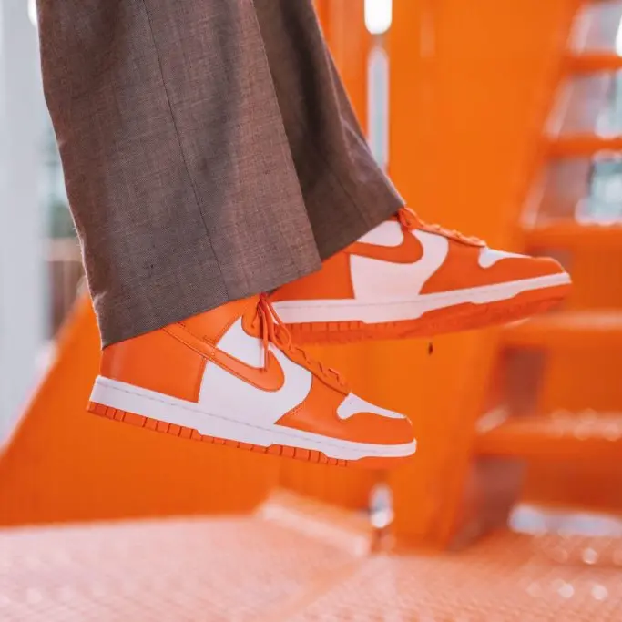Giày Nike Dunk High SP 'Syracuse' 2021 DD1399-101 - Ảnh 4