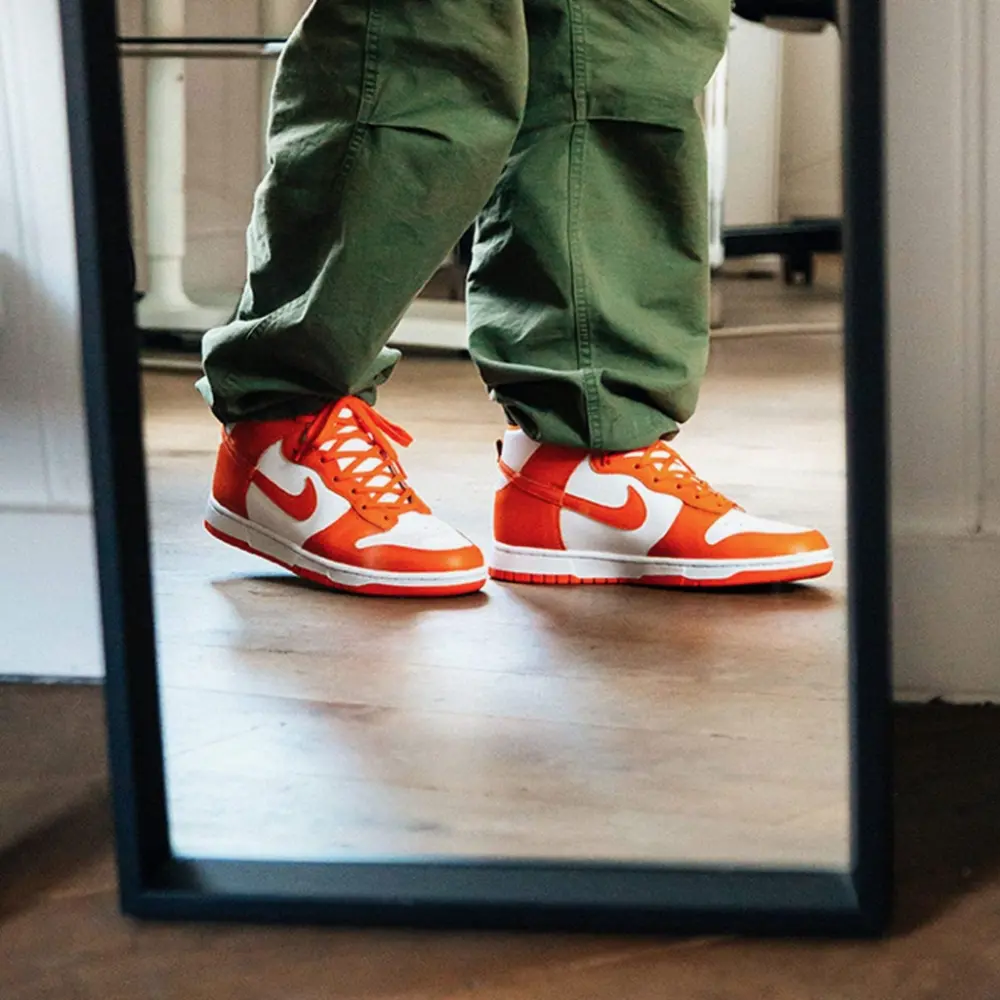 Giày Nike Dunk High SP 'Syracuse' 2021 DD1399-101 - Ảnh 5