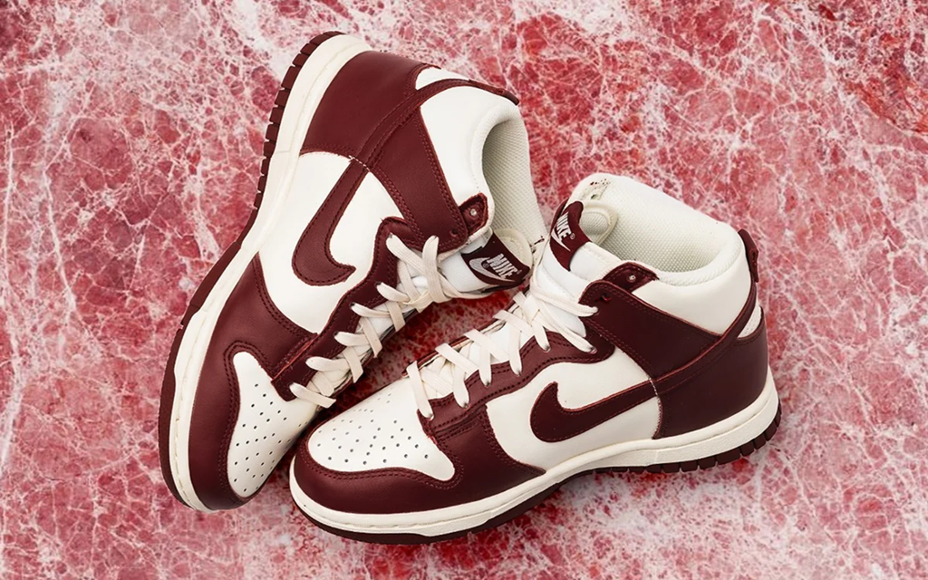 Giày Nike Wmns Dunk High 'Team Red' DD1869-101 - Ảnh 3