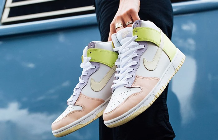 Giày Nike Wmns Dunk High 'Lemon Twist' DD1869-108 - Ảnh 4