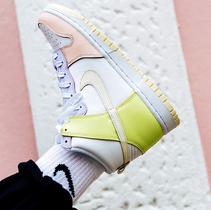 Giày Nike Wmns Dunk High 'Lemon Twist' DD1869-108 - Ảnh 5
