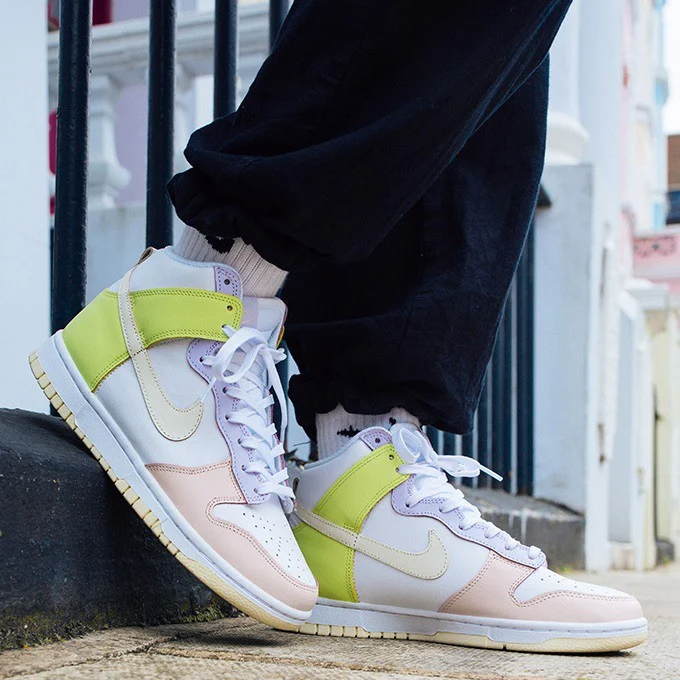 Giày Nike Wmns Dunk High 'Lemon Twist' DD1869-108 - Ảnh 7