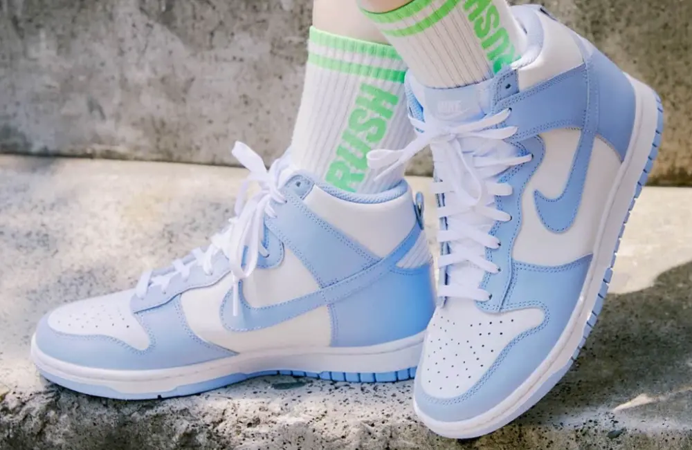 Giày Nike Wmns Dunk High 'Aluminum' DD1869-107 - Ảnh 7