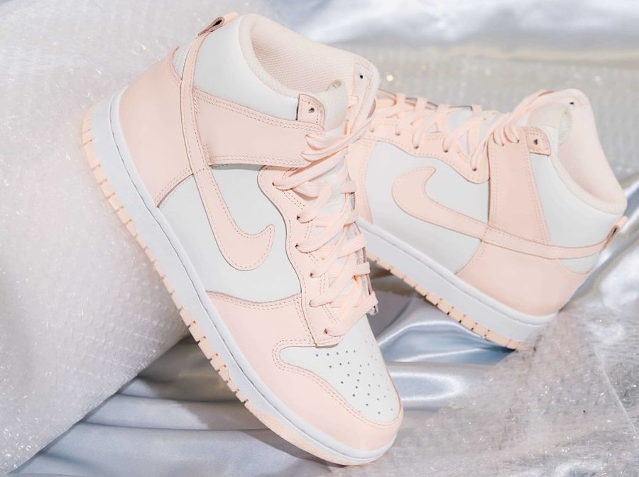 Giày Nike Wmns Dunk High 'Crimson Tint' DD1869-104 - Ảnh 3