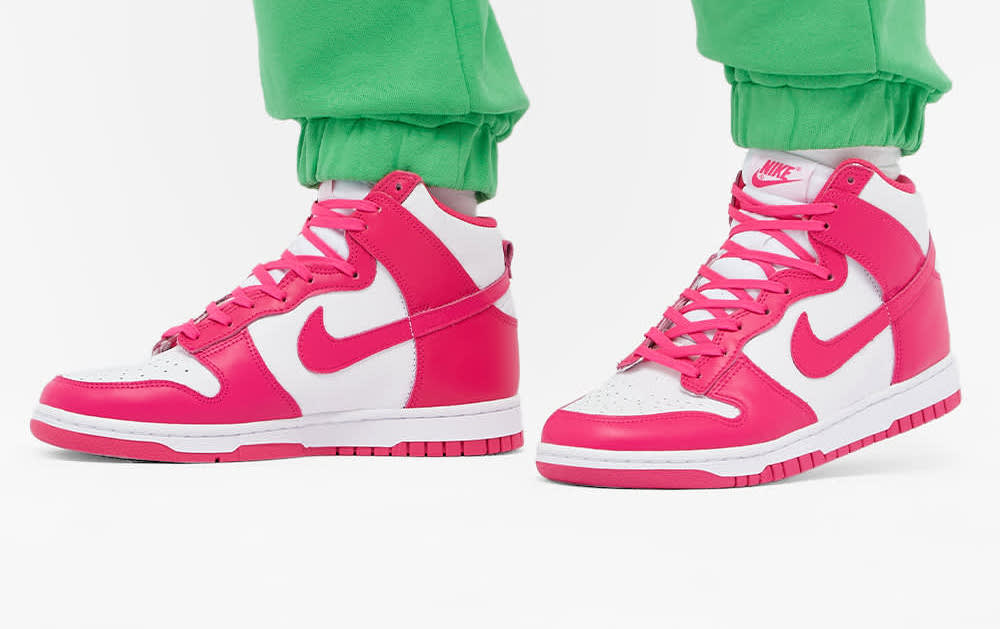 Giày Nike Dunk High Pink Prime DD1869-110 - Ảnh 8