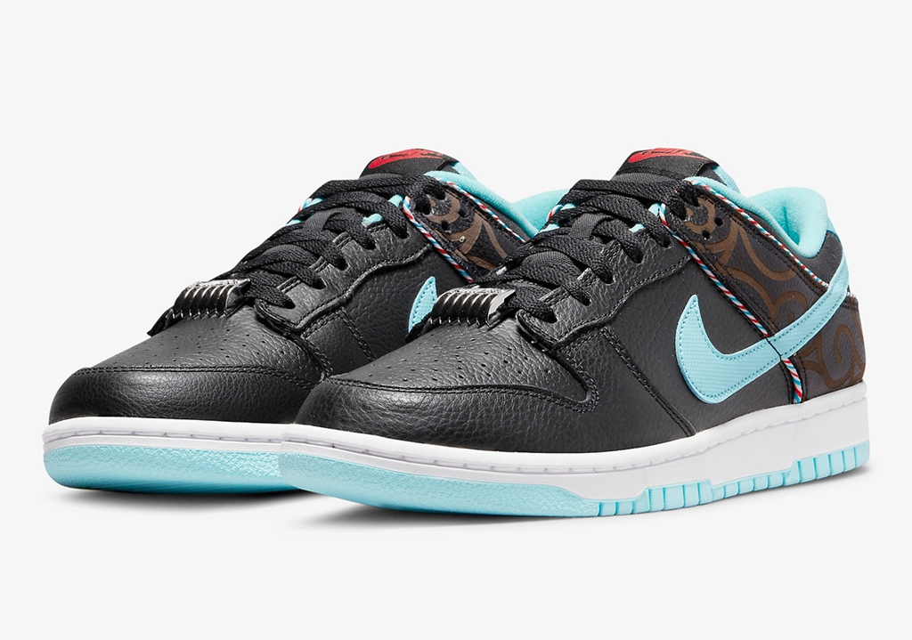 Giày Nike Dunk Low Barbershop Black DH7614-001 - Ảnh 2