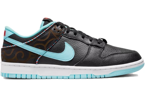 Giày Nike Dunk Low Barbershop Black DH7614-001