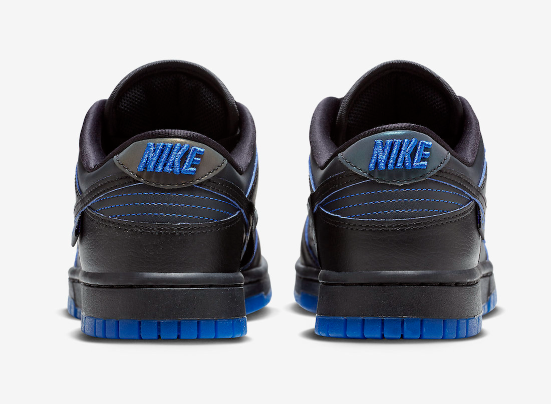 Giày Nike Dunk Low 'Black Royal Iridescent' FB1842-001 - Ảnh 6