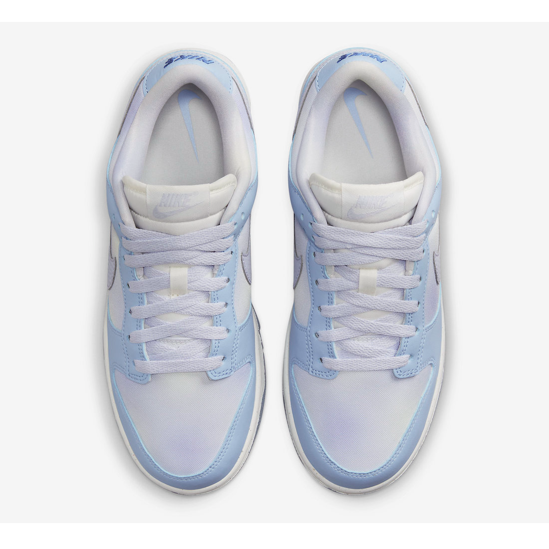 Giày Nike Dunk Low 'Blue Airbrush Canvas' FN0323-400 - Ảnh 3