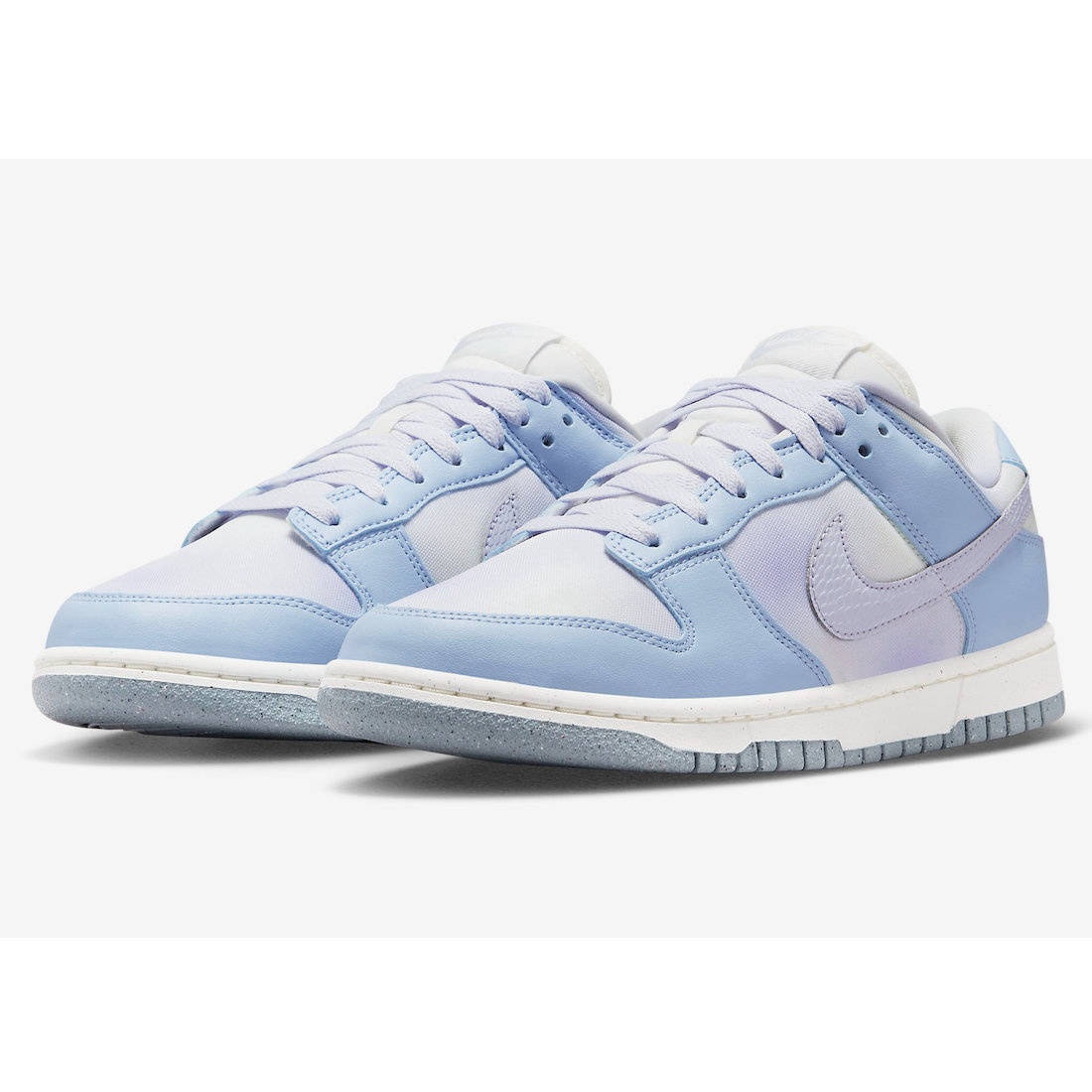 Giày Nike Dunk Low 'Blue Airbrush Canvas' FN0323-400 - Ảnh 2