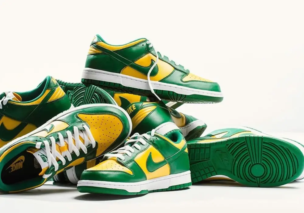 Giày Nike Dunk Low 'Brazil' (2020) CU1727-700 - Ảnh 3