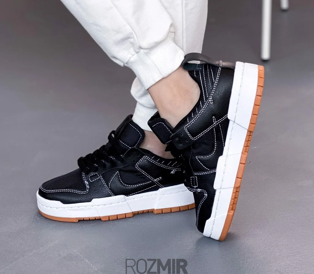 Giày Nike Wmns Dunk Low Disrupt 'Black Gum' CK6654-002 - Ảnh 4