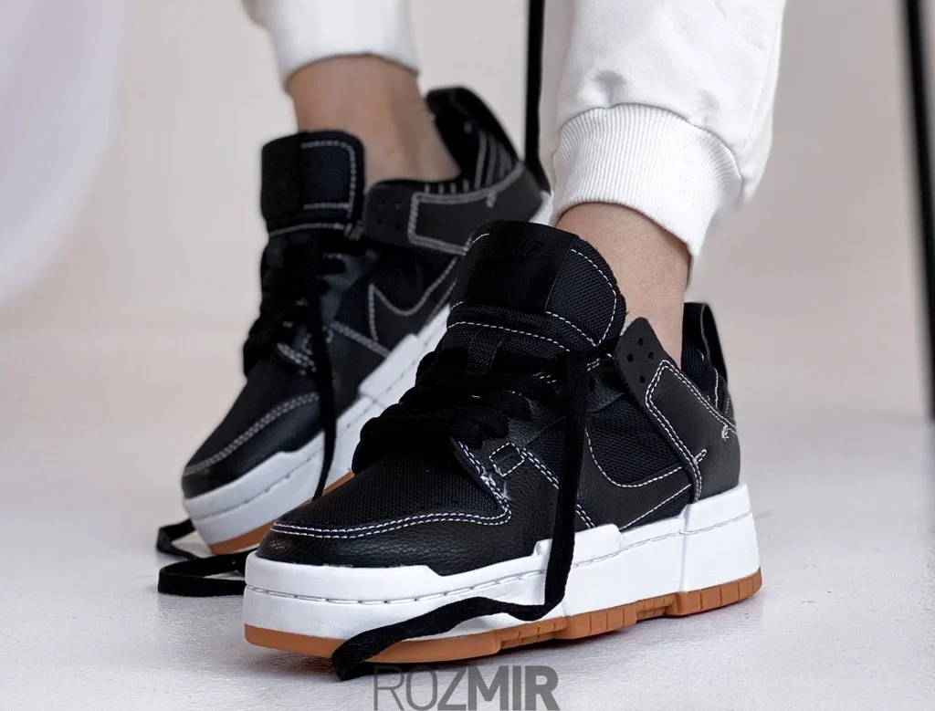 Giày Nike Wmns Dunk Low Disrupt 'Black Gum' CK6654-002 - Ảnh 6