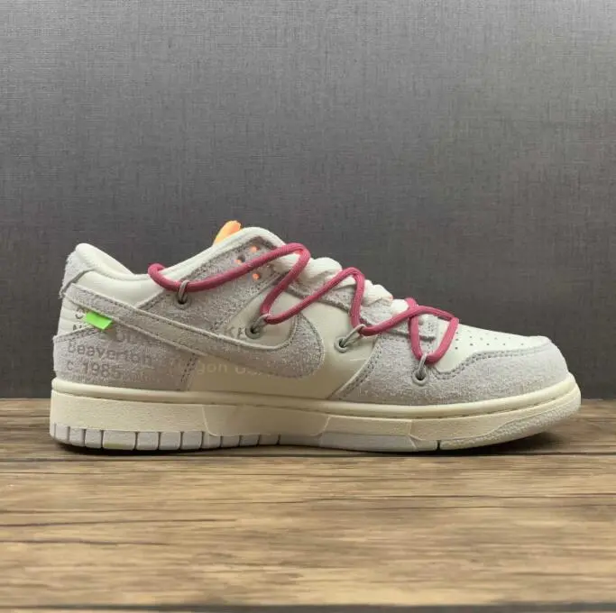 Giày Nike Off-White x Dunk Low 'Lot 35 of 50' DJ0950-114 - Ảnh 5