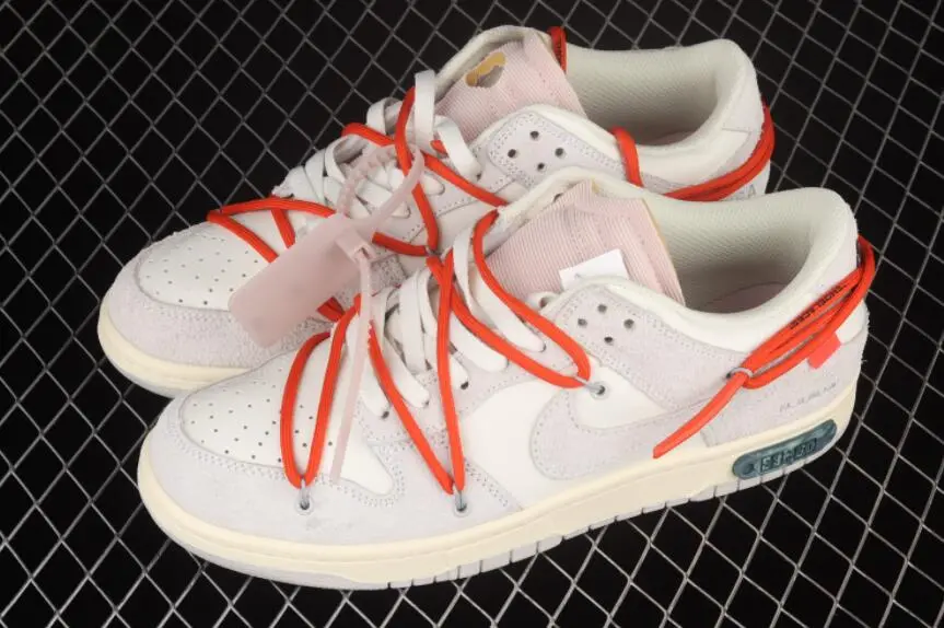 Giày Nike Off-White x Dunk Low 'Lot 33 of 50' DJ0950-118 - Ảnh 5