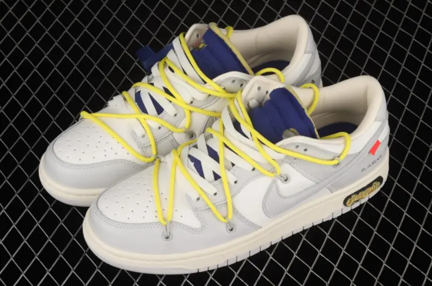 Giày Nike Off-White x Dunk Low 'Lot 27 of 50' DM1602-120 - Ảnh 3