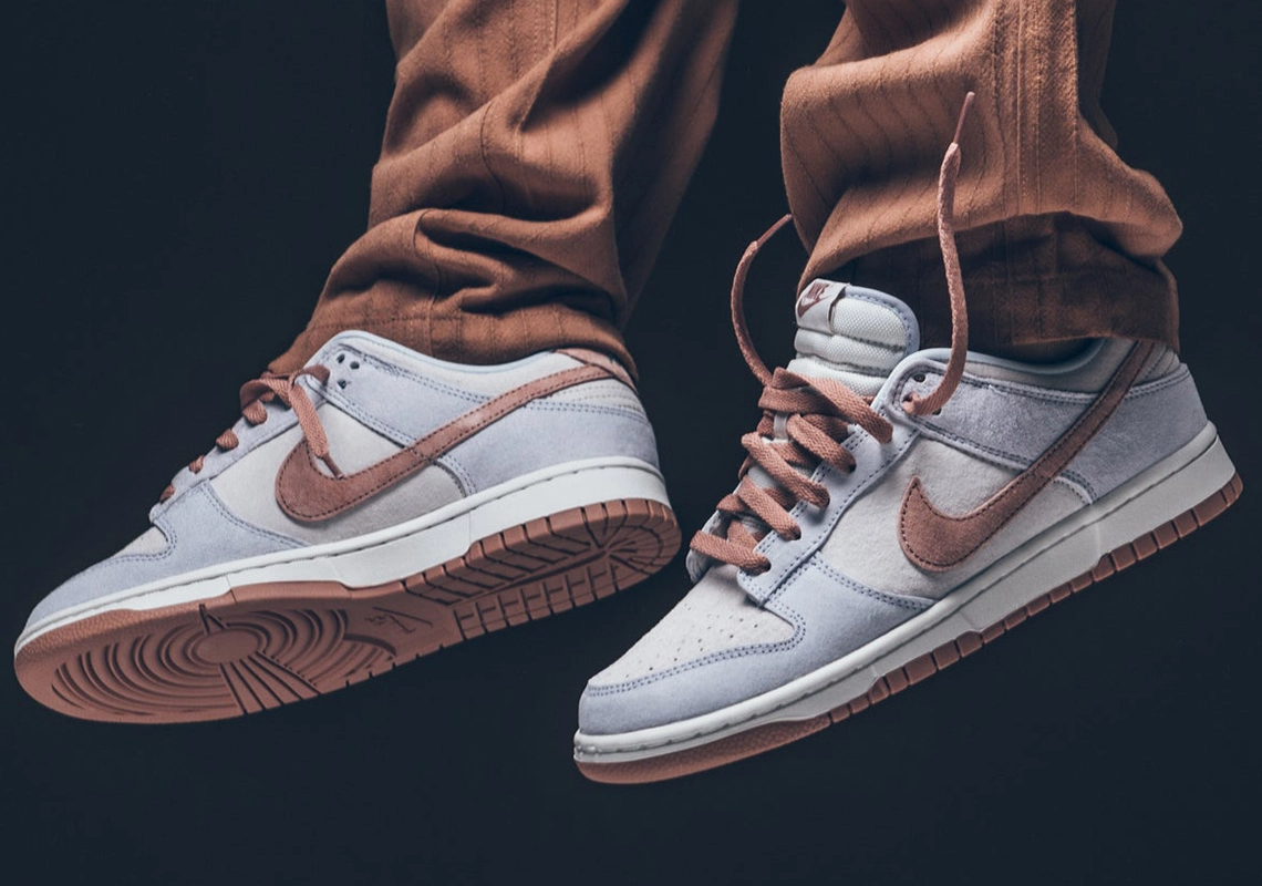 Giày Nike Dunk Low 'Fossil Rose' DH7577-001 - Ảnh 5