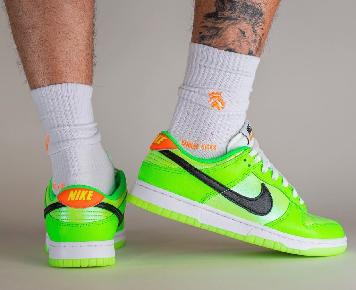 Giày Nike Dunk Low SE 'Splash Volt' FJ4610-702 - Ảnh 7