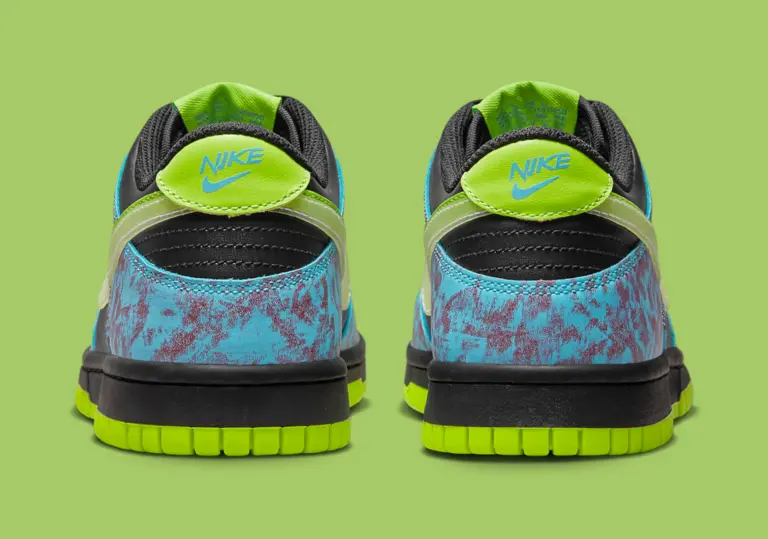 Giày Nike Dunk Low SE ‘Acid Wash Baltic Blue Volt’ DV1694-900 - Ảnh 3