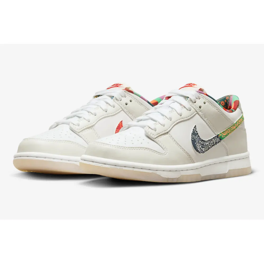Alternative view of Giày Nike Dunk Low 'Multi Paisley' FN8913-141