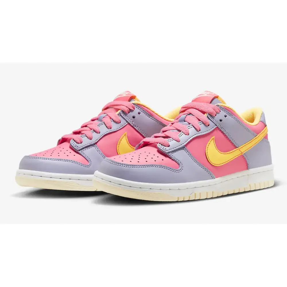 Alternative view of Giày Nike Dunk Low GS 'Pink Purple Orange' DH9765-500