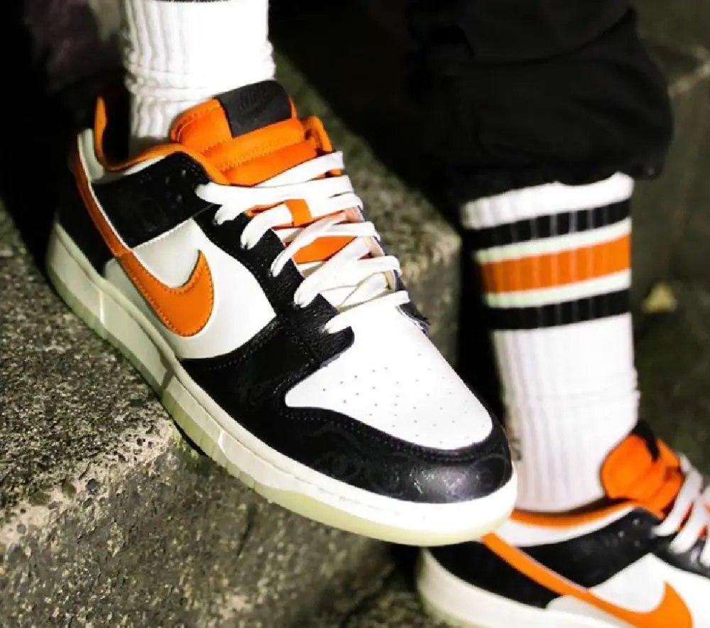 Giày Nike Dunk Low Premium 'Halloween' DD3357-100 - Ảnh 4
