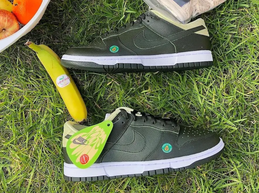 Giày Nike Dunk Low Avocado DM7606-300 - Ảnh 4