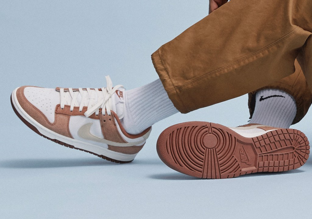 Giày Nike Dunk Low Premium 'Medium Curry' DD1390-100 - Ảnh 4