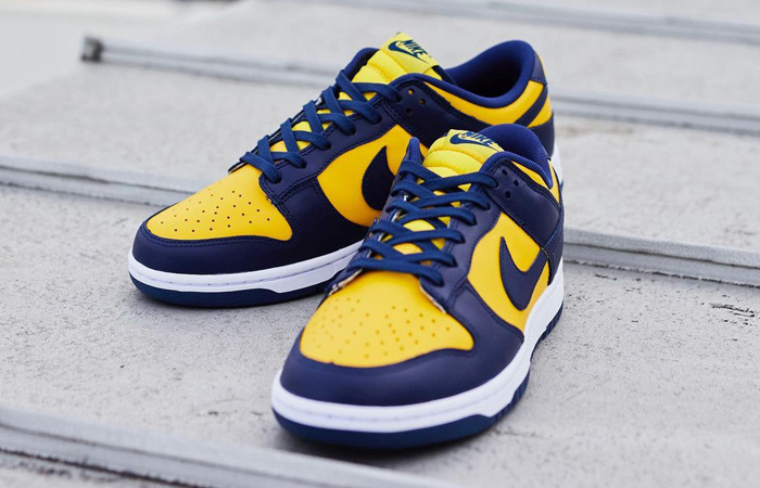 Giày Nike Dunk Low Michigan 2021 DD1391-700 - Ảnh 3