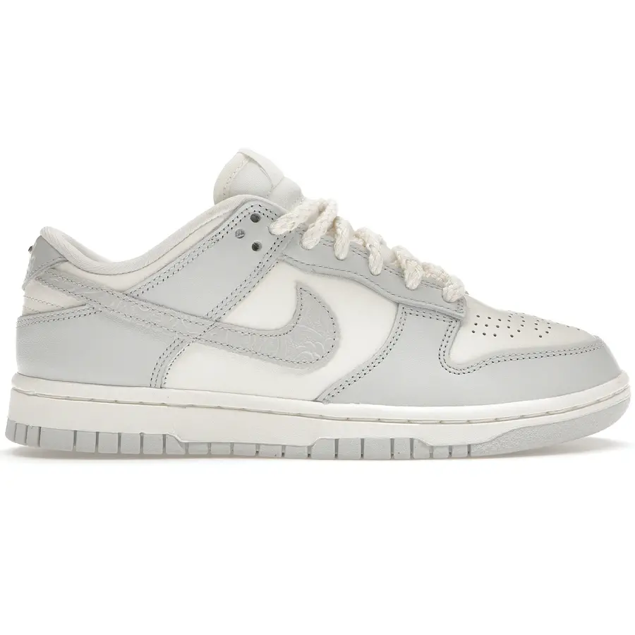 Giày Nike Dunk Low Needlework Sail Aura 'Grey' FJ4553-133